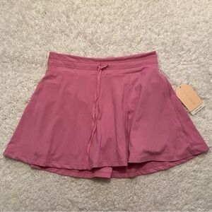 Blogilates Women’s Trailblaze Slit Skort in Pink size XL NWT